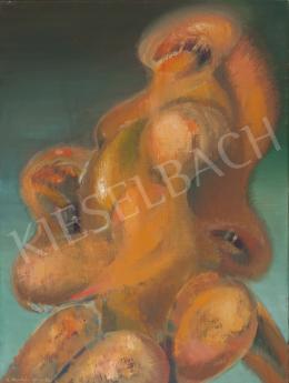  Kornis György - Állat az emberben (Szörnyetegek), 1994; 80x60; olaj, vászon
